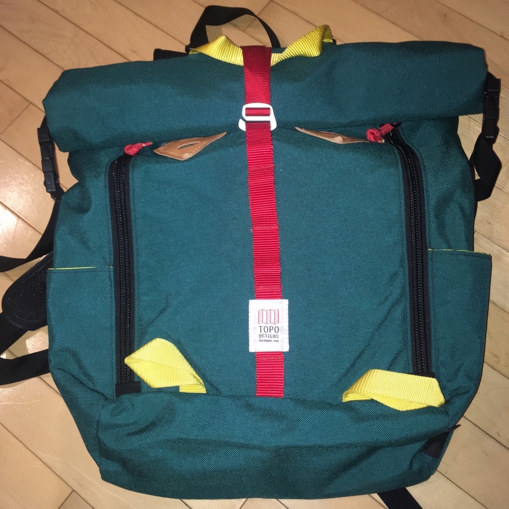 Topo Designs Roll Top backpack
